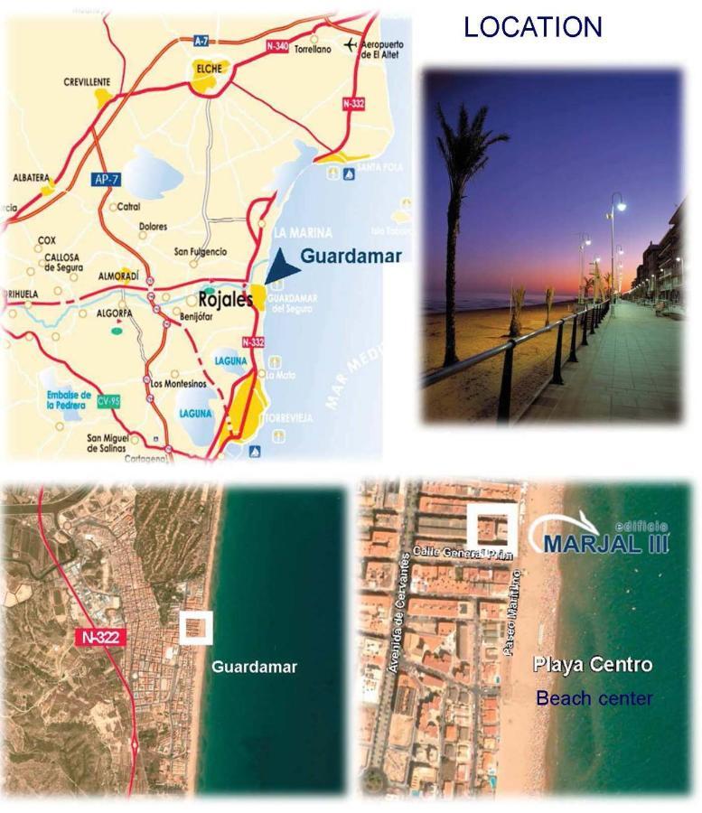 Apartamento Bajo 2 Dúplex Marjal playa centro de Guardamar Guardamar del Segura Exterior foto